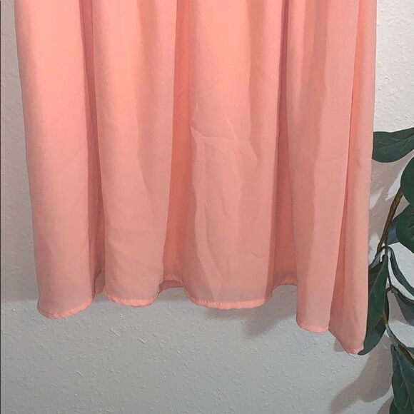 Alya Peach Dress Size: S - Picture 3 of 7